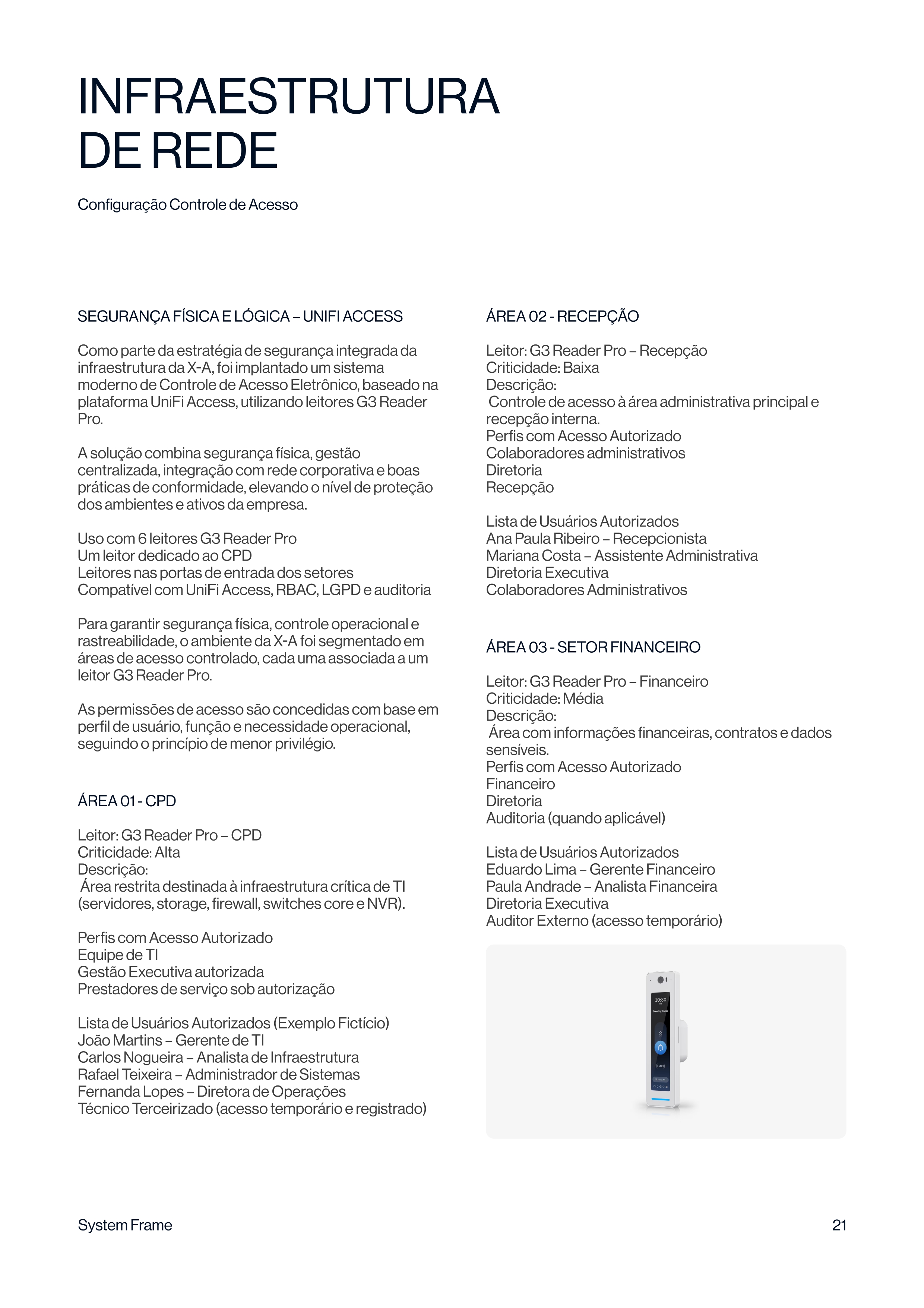 Página 22 do documento técnico