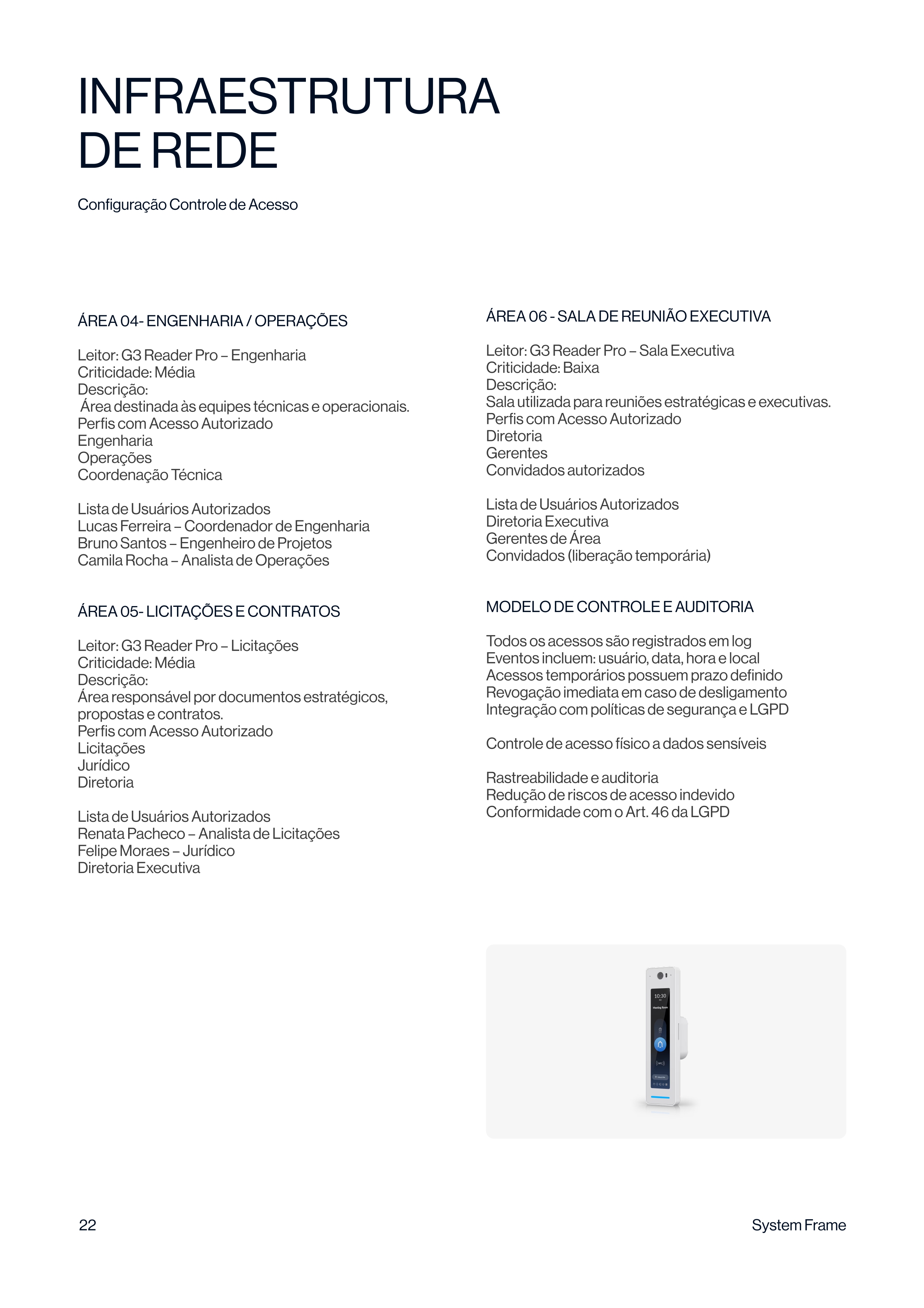 Página 23 do documento técnico